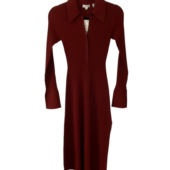 A.L.C. Lance ribbed polo dollar dress - Picture 2 of 6